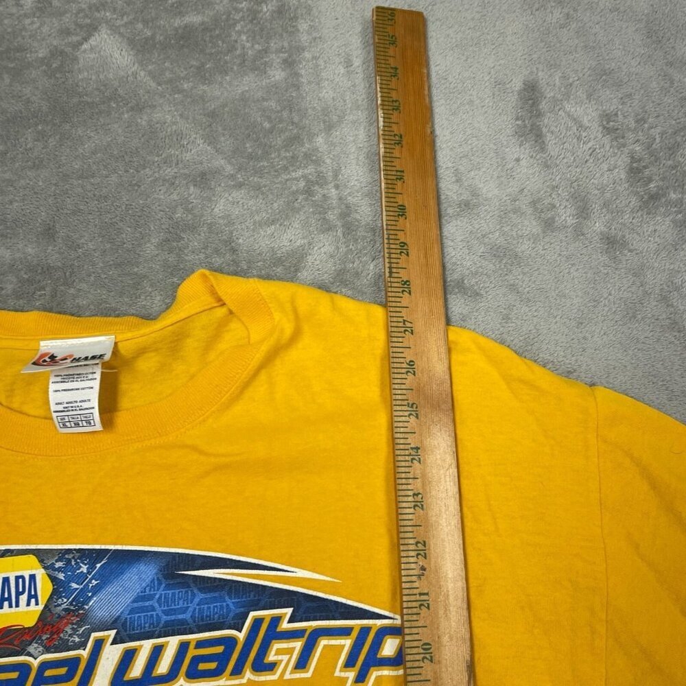 Vintage Chase Authentics Michael Waltrip #55 Napa Racing T-Shirt XL 6311 - Picture 5 of 7